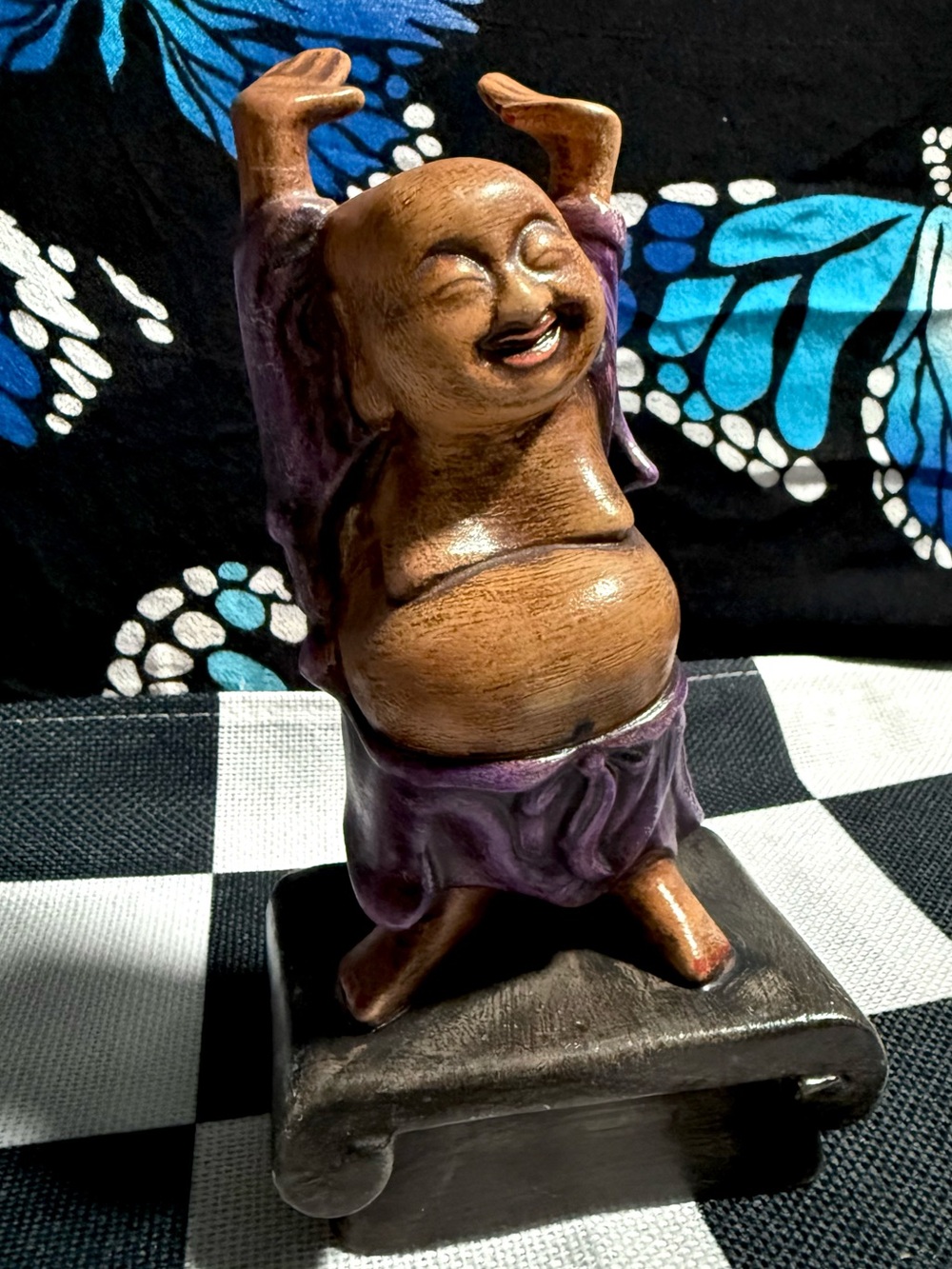 Vintage 1960s Eastern Enlightenment Buddha Altar Statue - Picture 4 of 10